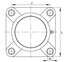 軸承座單元 RCJY35-TV-VA, 四孔塑料軸承座,內(nèi)圈帶平頭螺釘?shù)耐馇蛎媲蜉S承,耐腐蝕設(shè)計(jì),R 型密封 軸承座單元 RCJY35-TV-VA, 四孔塑料軸承座,內(nèi)圈帶平頭螺釘?shù)耐馇蛎媲蜉S承,耐腐蝕設(shè)計(jì),R 型密封