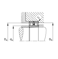 圓柱滾子軸承 NN3017-AS-K-M-SP, 根據(jù) DIN 5412-4 標準的主要尺寸, 非定位軸承, 雙列，帶錐孔，錐度 1:12 ，可分離, 帶保持架，減小的徑向內部游隙，限制公差